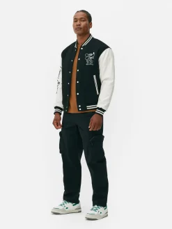 „Disney Mickey Maus X Keith Haring“ College-Jacke Herren Jacken Und Mäntel