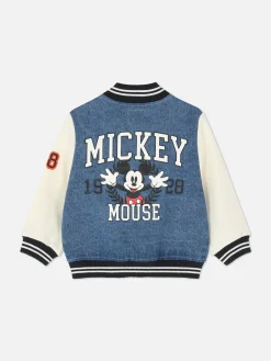 Online „Disney Micky Maus“ Jeansjacke Im College-Stil Kinder Jacken Und Mäntel