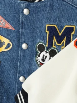 Online „Disney Micky Maus“ Jeansjacke Im College-Stil Kinder Jacken Und Mäntel