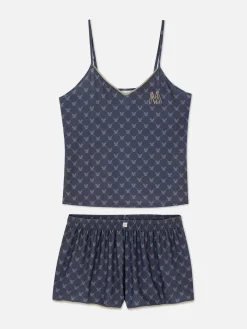 „Disney Micky Maus“ Schlafanzug, 2er-Pack Damen Schlafanzüge