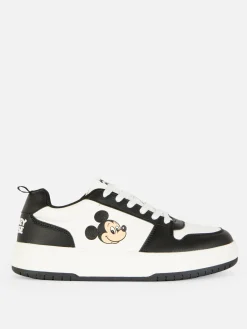 Hot „Disney Micky Maus“ Sneaker In Blockfarben Damen Sneakers