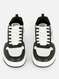 Hot „Disney Micky Maus“ Sneaker In Blockfarben Damen Sneakers