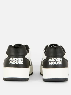 Hot „Disney Micky Maus“ Sneaker In Blockfarben Damen Sneakers