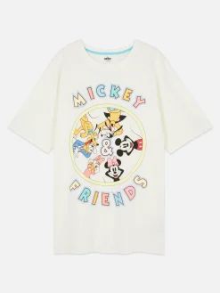 „Disney Micky Maus Und Freunde“ Schlaf-T-Shirt Damen Schlafshirts Und Nachthemden