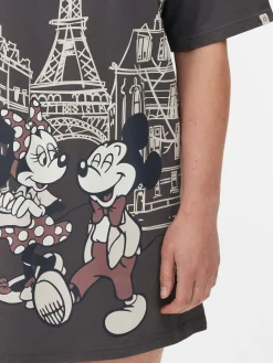 Sale „Disney Micky Maus Und Minnie Maus“ Schlaf-T-Shirt Damen Schlafshirts Und Nachthemden