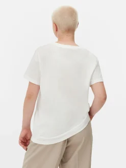 Outlet „Disney Minnie Maus“ T-Shirt Mit Grafik Damen Tops Und T-Shirts