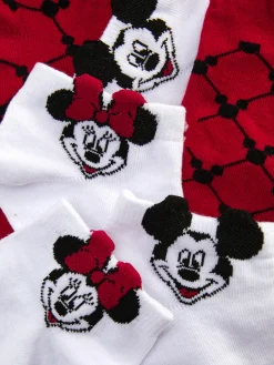 Best „Disney“ Sneakersocken, 3er-Pack Damen Socken