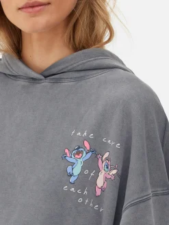 Clearance „Disney Stitch & Engel“ Hoodie Zum Kombinieren Damen Hoodies Und Sweatshirts