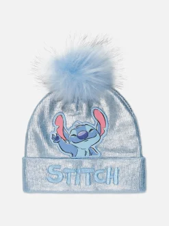 Clearance „Disney Stitch“ Beanie Mit Pompon Kinder Mützen, Handschuhe Und Schals