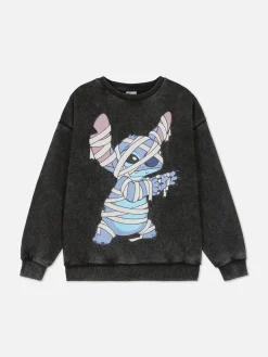 Hot „Disney Stitch“ Sweatshirt In Acid-Wash-Optik Kinder Halloween Alle|Hoodies Und Sweatshirts