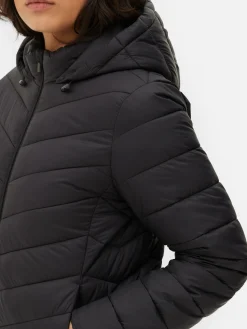 Hot Dünne Pufferjacke Mit Kapuze Damen Jacken Und Mäntel