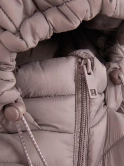 Dünne Pufferjacke Mit Kapuze Damen Jacken Und Mäntel