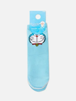 Outlet „Doraemon“ Sneakersocken, 3er-Pack Damen Socken