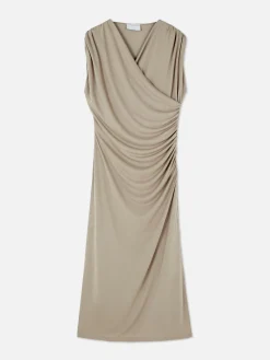 Online Drapiertes „The Edit“ Jerseykleid Damen Kleider