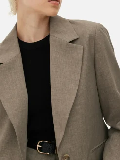 Best Einreihiger Blazer Im Oversized-Look Zum Kombinieren Damen Blazer