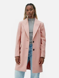 Discount Einreihiger Mantel Damen Jacken Und Mäntel