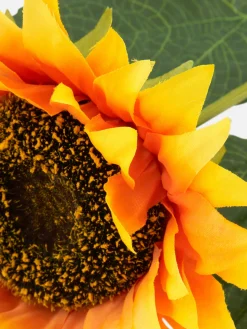 Hot Einzelner, Künstlicher Sonnenblumen-Dekozweig Kunstpflanzen Und -Blumen