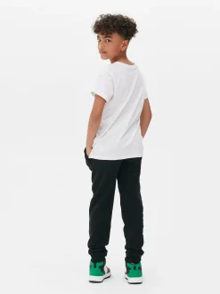 Clearance Elastische Jogginghose Mit Kordelzug Kinder Jogginghosen