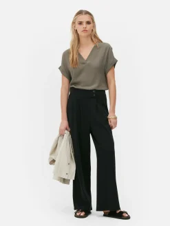 Sale Elegante Jogginghose Mit Geradem Bein Damen Jogginghosen