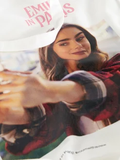 Best „Emily In Paris“ Canvas-Tragetasche Damen Taschen Und Portemonnaies