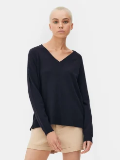 Sale Essential Pullover Mit V-Ausschnitt Damen Pullover Und Cardigans