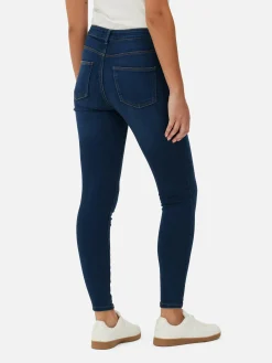 Best Essential Skinny-Jeans Mit Mittelhohem Bund Damen Denim|Jeans