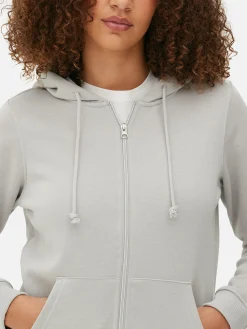 Best Essential-Hoodie Mit Reißverschluss Damen Hoodies Und Sweatshirts