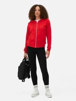 Essential-Hoodie Mit Reißverschluss Damen Hoodies Und Sweatshirts