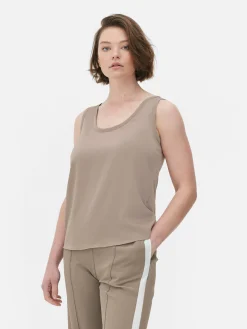 Outlet Essential-Trägertop In Lässiger Passform Damen Tops Und T-Shirts