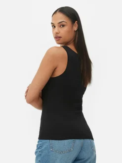 Outlet Essential-Trägertop Mit Stretch Damen Tops Und T-Shirts