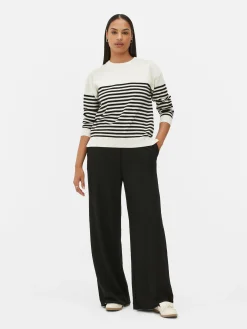 Online Feinstrick-Rundhalspullover Damen Pullover Und Cardigans