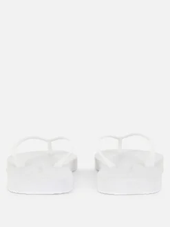 Flache Basic Flipflops Damen Flipflops Und Badesandalen