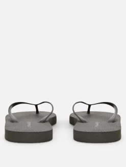 New Flache Basic Flipflops Damen Flipflops Und Badesandalen