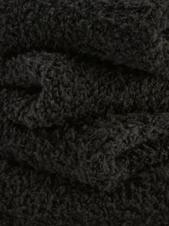 Flauschige Bouclé-Socken, 2er-Pack Damen Socken