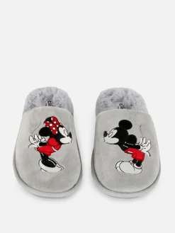 New Flauschige „Disney Minnie Und Micky Maus“ Hausschuhe Damen Hausschuhe