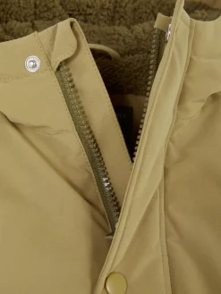 Sale Flauschiger, Gefütterter Mantel Mit Knopfleiste Kinder Jacken Und Mäntel