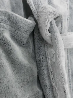 Discount Flauschiger, Mittellanger Bademantel Damen Bademäntel