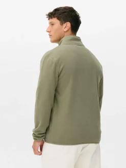 Clearance Fleecejacke Mit Trichterkragen Und Reißverschluss Herren Jacken Und Mäntel