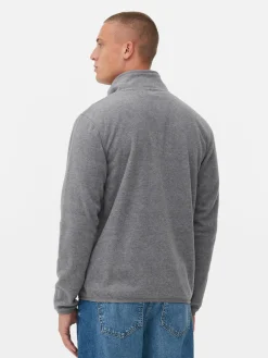 Discount Fleecejacke Mit Trichterkragen Und Reißverschluss Herren Jacken Und Mäntel