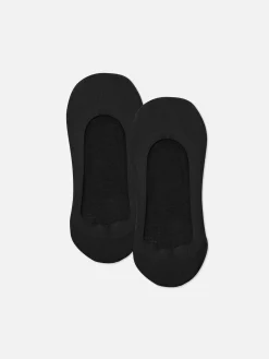 Füßlinge Aus Mikrofaser, 2er-Pack Damen Socken