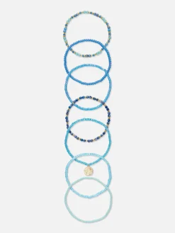 Freundschaftsarmbänder Mit Perlen, 8er-Pack Damen Schmuck