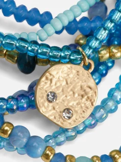 Freundschaftsarmbänder Mit Perlen, 8er-Pack Damen Schmuck