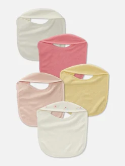 Discount Frottee-Lätzchen, 5er-Pack Kinder Füttern Und Abstillen