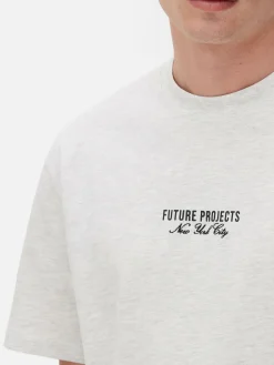 Sale „Future Projects“ T-Shirt Mit Stickerei Herren Tops Und T-Shirts