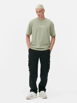 Discount „Future Projects“ T-Shirt Mit Stickerei Herren Tops Und T-Shirts