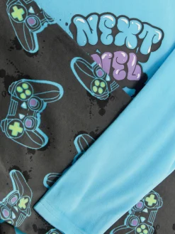 New „Game Controller“ Schlafanzug Aus T-Shirt Und Hose Kinder Schlafanzüge Und Nachtwäsche