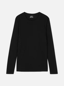 Discount Gebürstetes, Langärmeliges Thermo-Oberteil Herren Tops Und T-Shirts