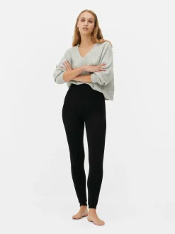 Sale Gefütterte Samtleggings Damen Strumpfhosen|Hosen Und Leggings