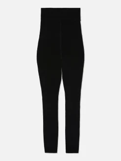 Sale Gefütterte Samtleggings Damen Strumpfhosen|Hosen Und Leggings