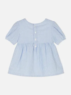 Outlet Gekräuselte Hängerbluse Mit Streifenmuster Tops Und T-Shirts